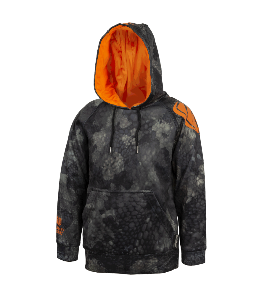 Orange camo hoodie new arrivals